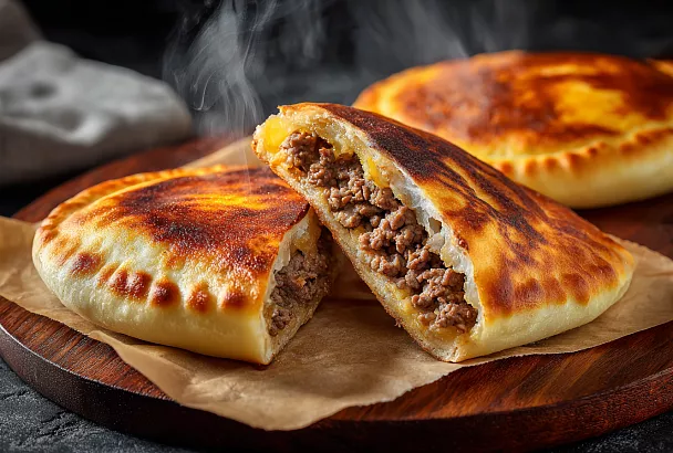 Домашние беляши с сочной начинкой — пышные, мягкие и очень вкусные