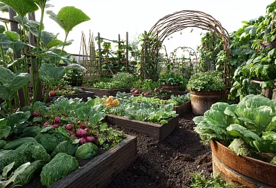 Как вырастить богатый урожай на 25 м²: секреты маленького огорода