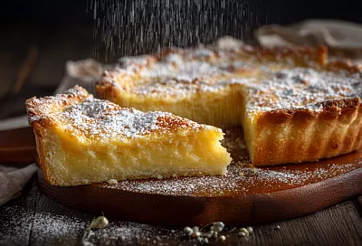 Американский пирог на горячем молоке