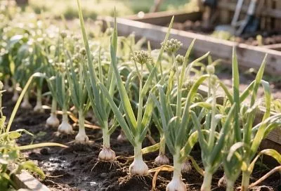 Чеснок такой крупный растет, хоть на выставку вези: использую эту схему подкормки каждый год