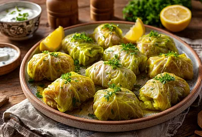 Арабские голубцы — мальфуф — сочные и очень вкусные. Вы должны это попробовать!