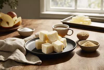 Пастила без сушки за вечер: яблочный десерт из 3 ингредиентов