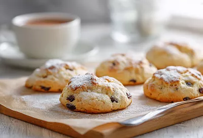 Пышные дрожжевые печенья с изюмом: мягкие, ароматные и безумно вкусные