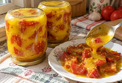 Перец не запекаю, не фарширую, а готовлю эту закуску: пикантная, ароматная и хороша всю зиму