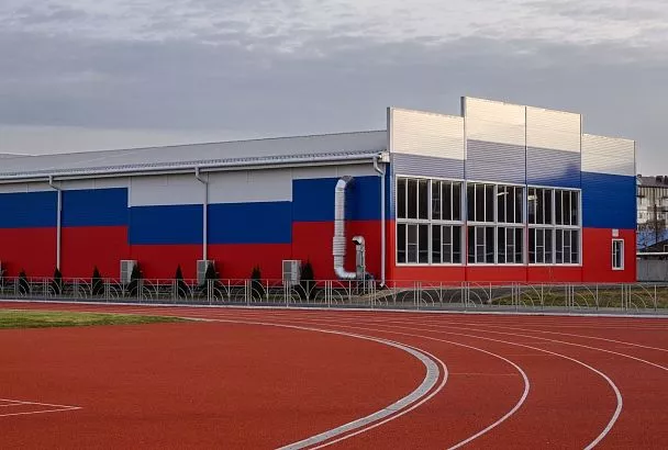 «Атлант» расправил плечи:﻿ в станице Брюховецкой капитально отремонтировали центральный стадион