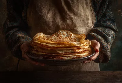 Яблочные блины: не начинка, а тесто с ароматом лета за 15 минут!