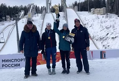 Лыжники из Краснодарского края стали чемпионами России