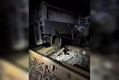 Ущерб на 1 млн: уголовное дело возбуждено после схода грузовых вагонов в Краснодарском крае