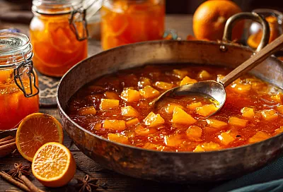 Тыквенный джем с апельсиновым настроением