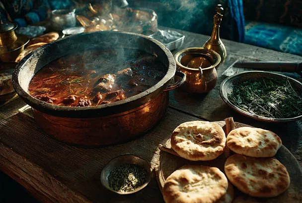 Дансыз из баранины за 1 час — простая закуска к плову из Узбекистана!