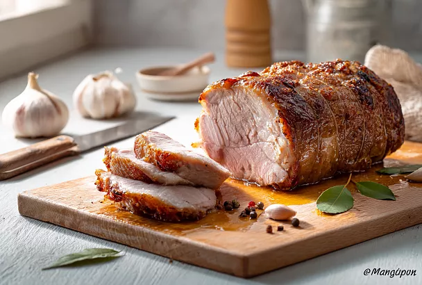 Готовлю домашнюю буженину из шеи: сочнее колбасы, а готовится просто и быстро