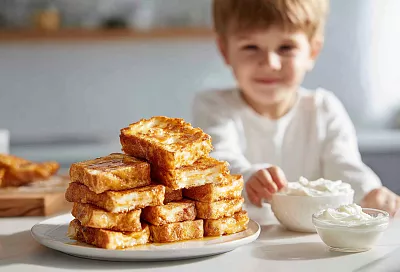 Советские гренки: хрустящий вкус детства за 5 минут