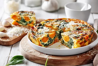 Тыквенная запеканка за 20 минут: быстрый ужин без муки