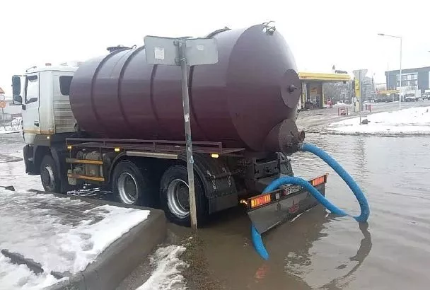 В Краснодаре подтопило улицы