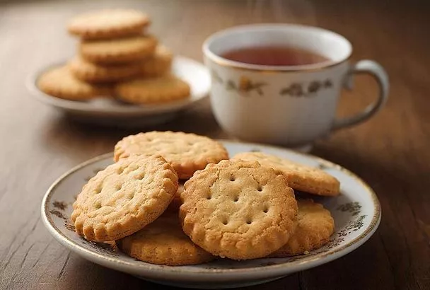 Песочное печенье на йогурте – тает на языке нежное, хрустящее: готовится за 15 минут, а радует целый день