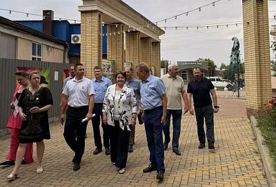 Галина Данильченко оценила благоустройство в Кореновском районе
