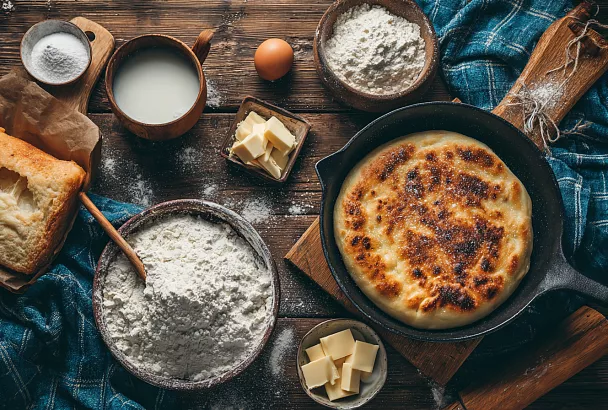 Ленивое хачапури за 20 минут: простой и вкусный рецепт из 1 яйца, стакана кефира и сыра