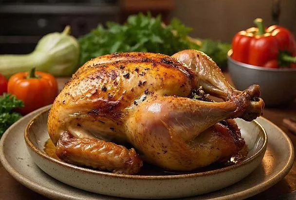 Курица на соли в духовке: вы никогда не пробовали ничего подобного — сочная внутри, хрустящая снаружи