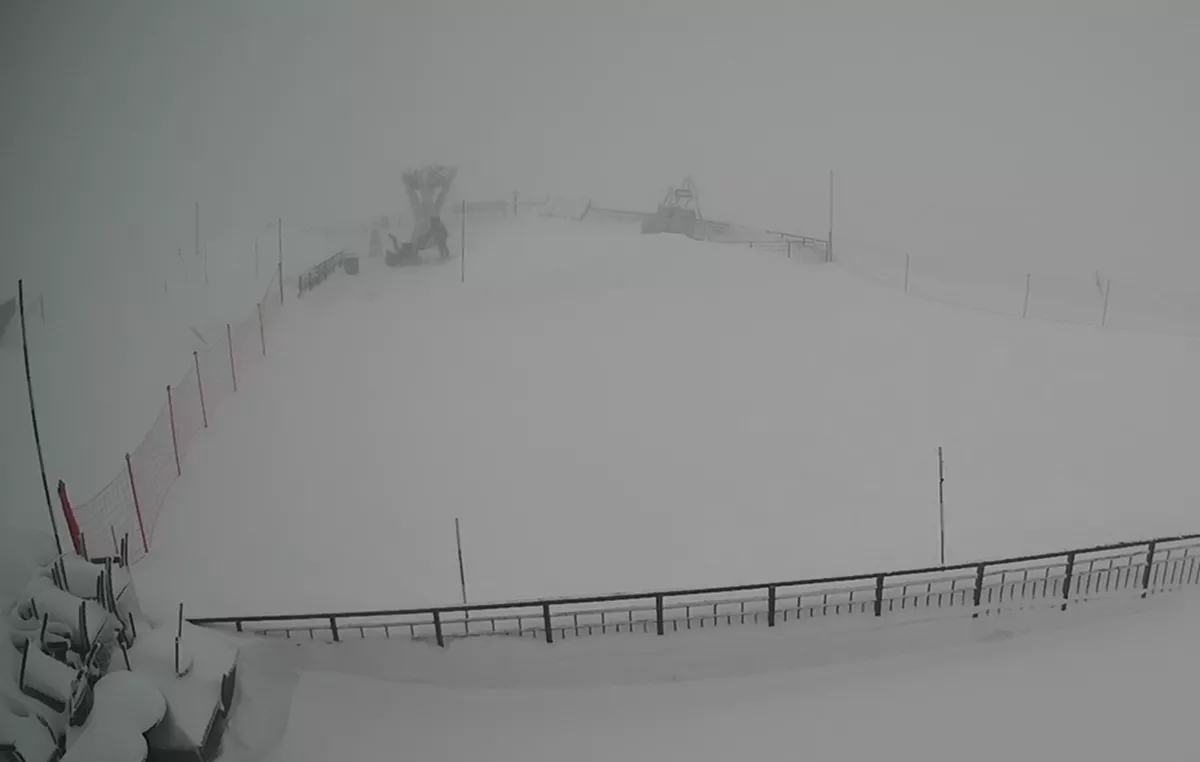 Снегопад «обновил» сугробы в горах под Сочи: какая высота белого покрова на склонах