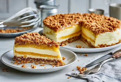 Быстрый торт со сметанным кремом без духовки