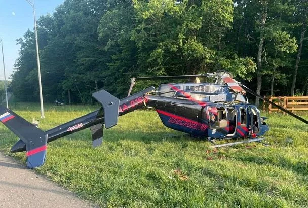 Уголовное дело возбуждено после жесткой посадки вертолета в Адыгее