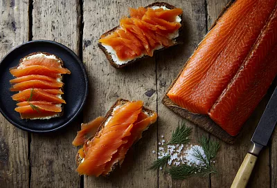 Идеальная малосольная красная рыба для бутербродов 