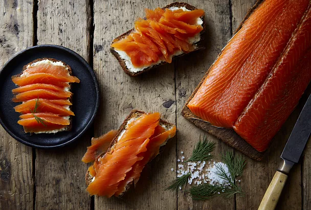 Идеальная малосольная красная рыба для бутербродов 