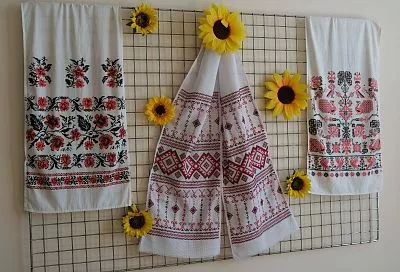 Кубанские рушники представили на выставке в Новомышастовской