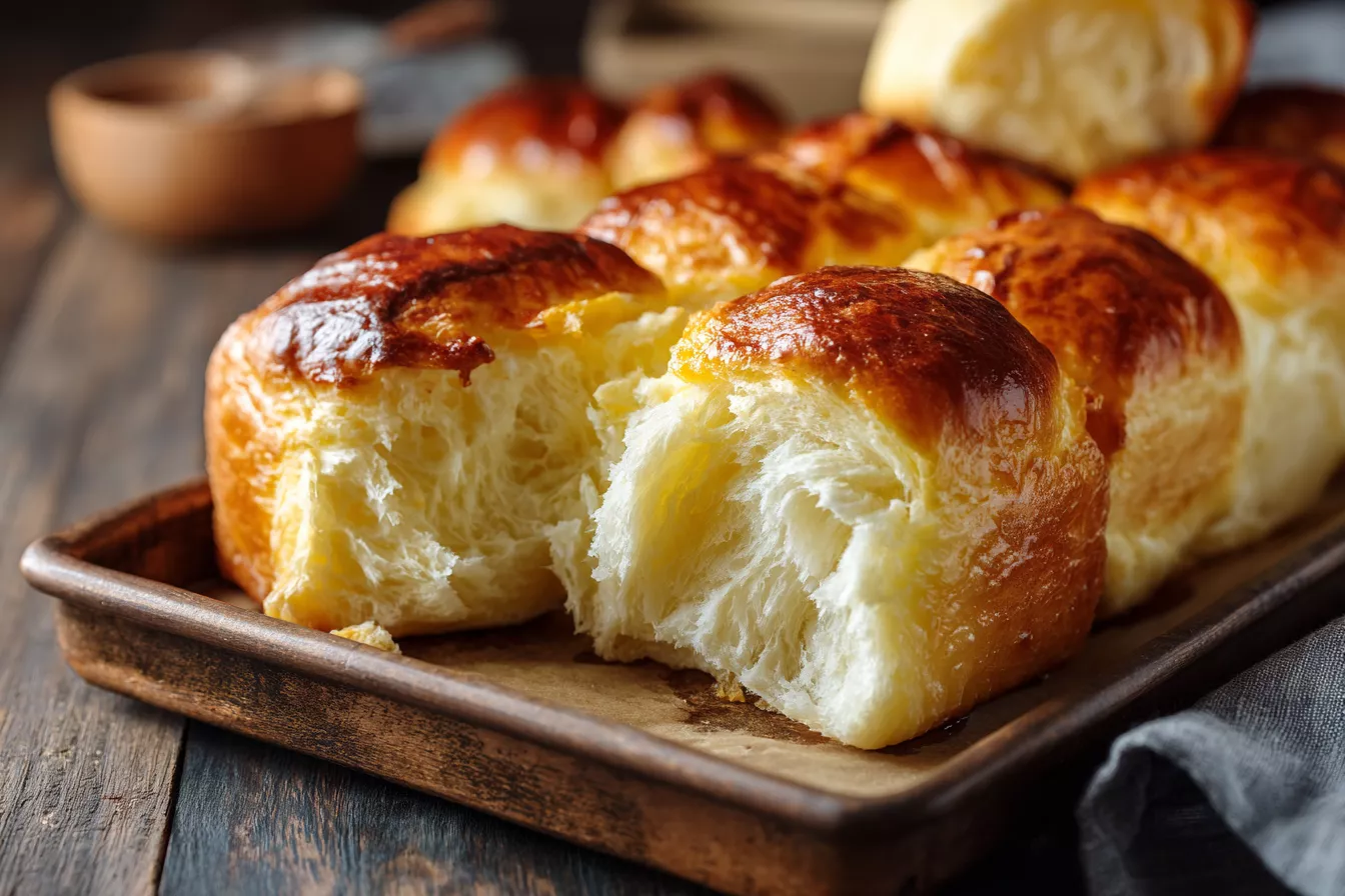 Вытяжные булочки на молоке: тонкие, слоистые и невероятно вкусные