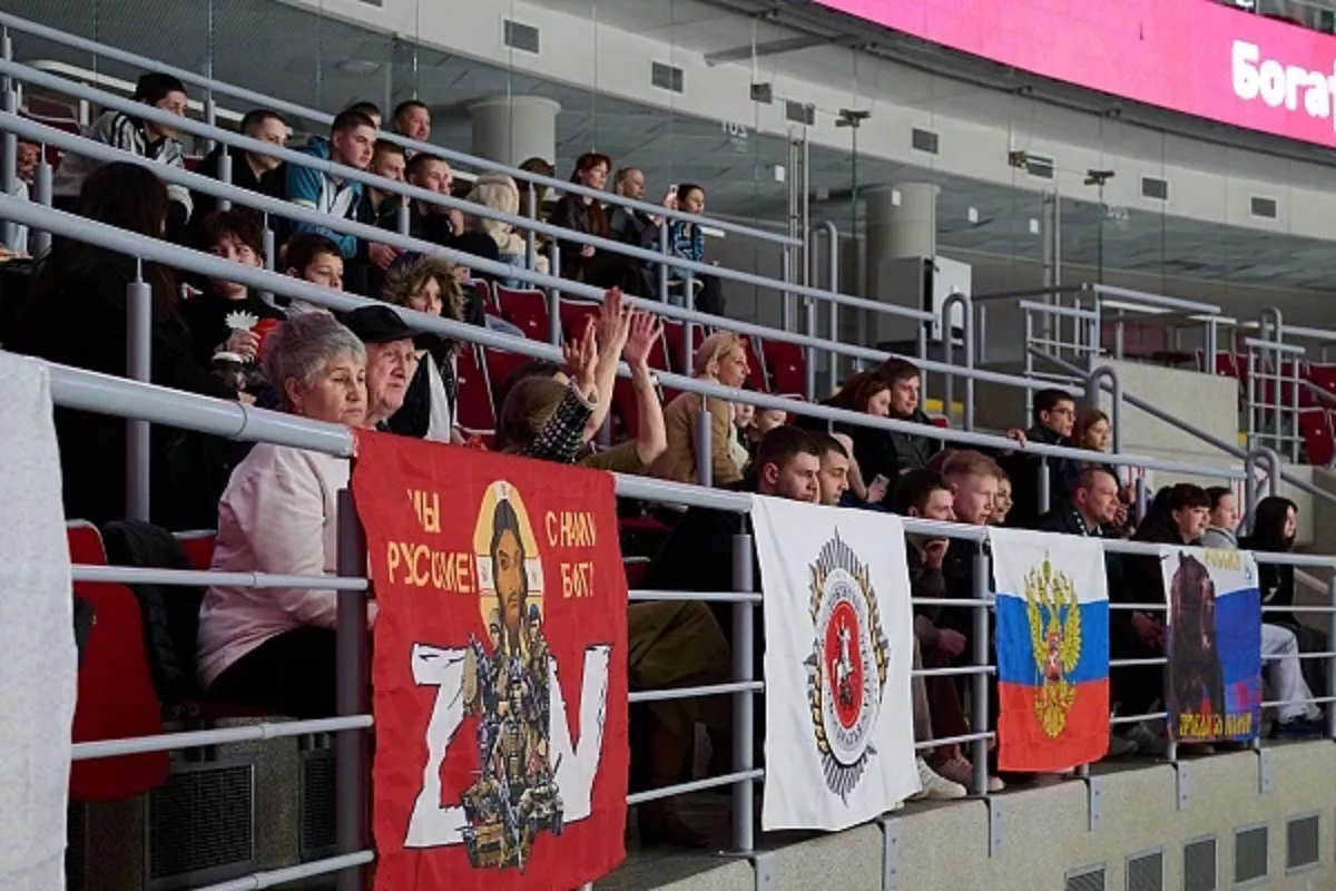 На домашних матчах ХК «Сочи» начала работу специальная «Трибуна героев»