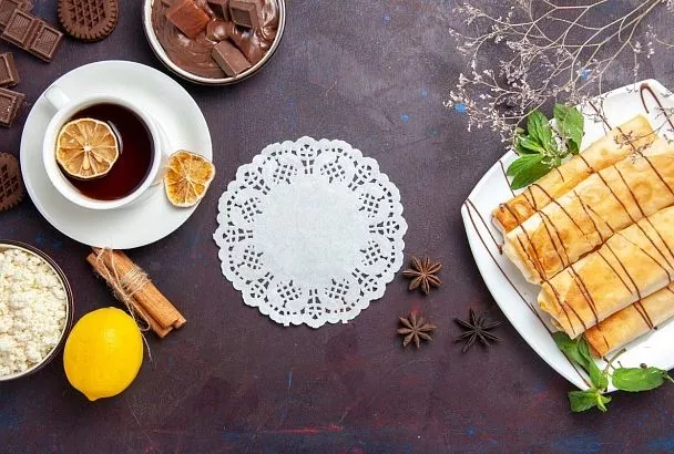 Готовлю детям, но муж требует и себе такую сладкую «шаурму» с творожной начинкой. А мне не жалко - готовить то очень просто