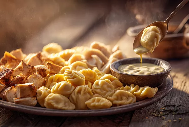 Настоящий чеченский жижиг-галнаш – мясо с галушками, которое покоряет с первой ложки