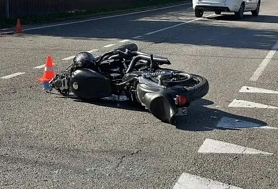 Мотоциклист на Harley-Davidson погиб при столкновении с фургоном под Анапой