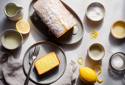 Лимонный кекс без миксера: аромат на всю кухню и тесто за 5 минут