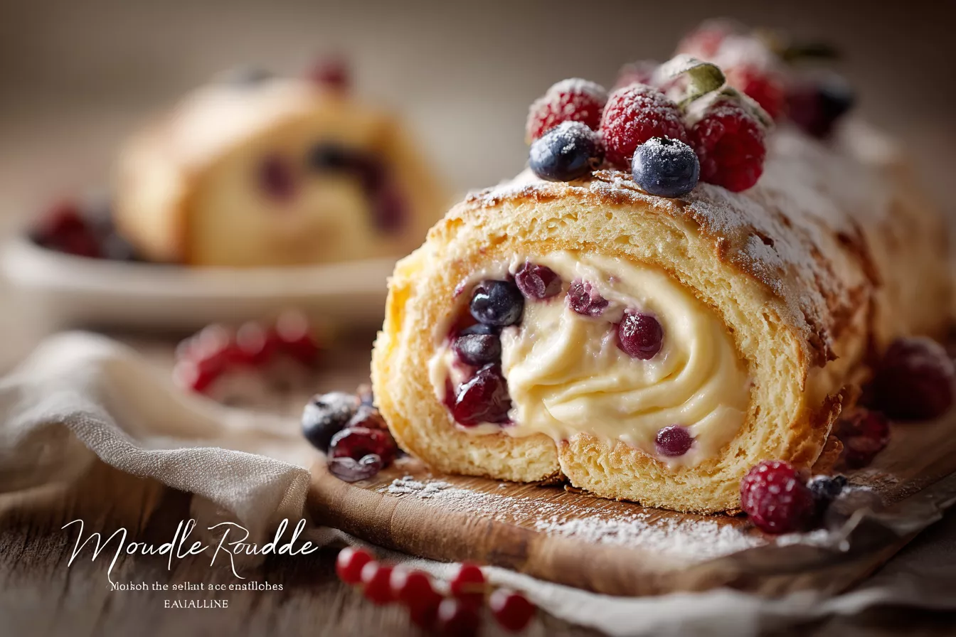 Большой ленивый эклер: невероятное тесто и самый вкусный творожный крем за час