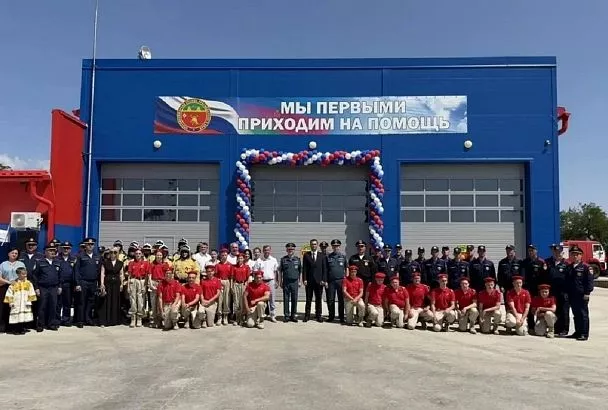 Пожарные депо открыли в Кореновском и Выселковском районах 