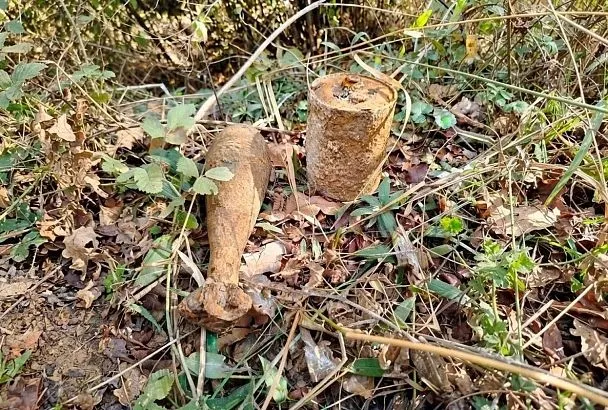 Рабочие нашли мины времен войны при укладке газопровода в Краснодарском крае