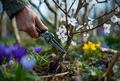 Почему слива цветёт «облаком», а плодов нет — и что делать с корневой порослью