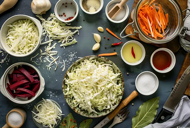 «Кремлёвская хряпа»: капуста со свёклой и морковью — 48 часов маринада, хруст на неделю