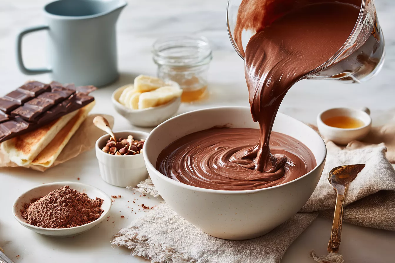 Два ингредиента и одна минута: шоколадная намазка без пальмового масла