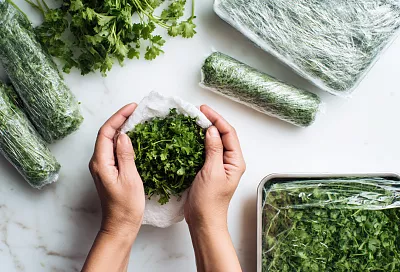 Как сохранить кинзу свежей надолго: простые способы для дома