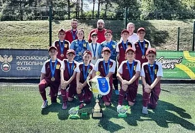 Команда из Отрадненского района стала победителем Всероссийских соревнований «Кожаный мяч»