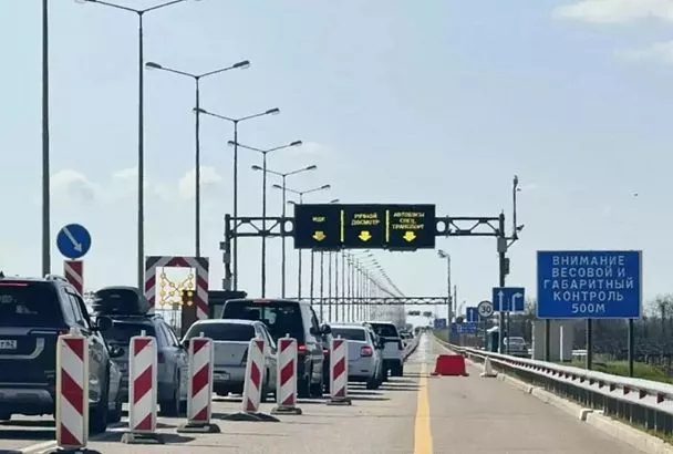 Какая обстановка на подъездах к Крымскому мосту