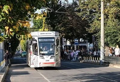 Работа двух трамвайных маршрутов в Краснодаре изменится в вечернее время с 10 по 17 июля
