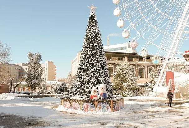 Более 200 тыс. туристов посетили в новогодние праздники Краснодар 