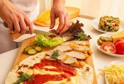 Никакой готовки в первые дни января! За пять минут делаю ленивую шаурму из остатков новогоднего застолья