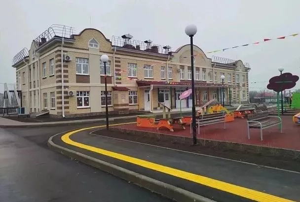 Новый детский сад открыли в Тбилисском районе
