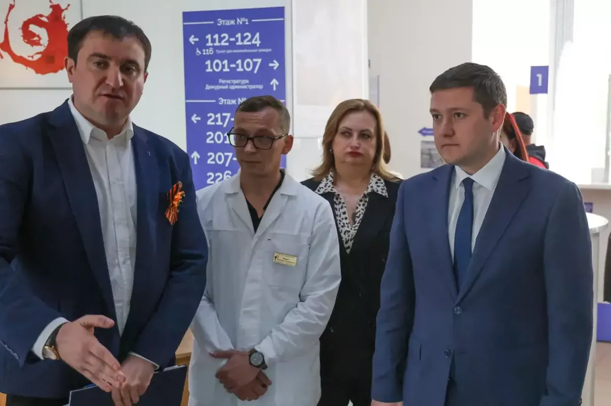 Министр экономики Кубани оценил результаты внедрения бережливых технологий в поликлинике №2 Армавира