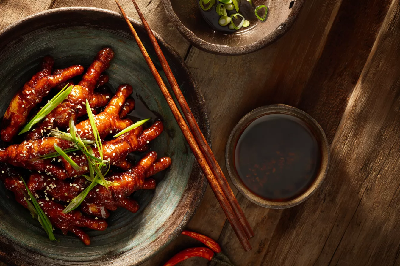 Лапки по-азиатски с соевым соусом и кунжутом — варю, тушу: с пряным вкусом, полезно для суставов