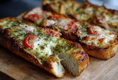 Горячие бутерброды на багете: вкуснее пиццы